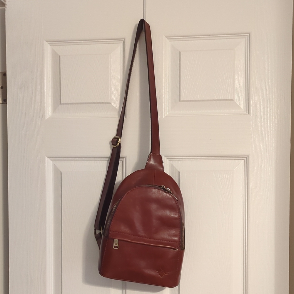 Patricia Nash Vintage Distress Ennis Sling Crossbody